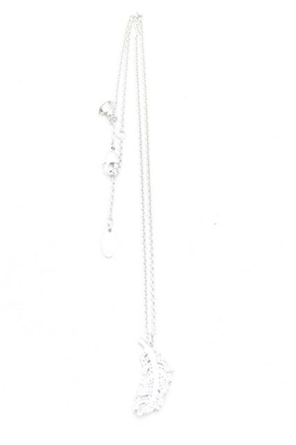 画像3: ヴィヴィアンウエストウッド 中古 / フェザーネックレス  シルバー  H-25-11-02-060-nl-OD-ZH (3)