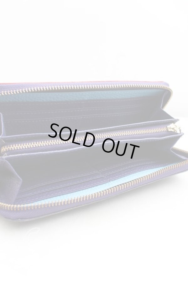 画像3: ヴィヴィアンウエストウッド 中古 / フラップラウンドジップ長財布  紫  H-25-11-02-065-wa-IN-ZH (3)