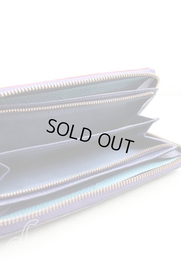 画像4: ヴィヴィアンウエストウッド 中古 / フラップラウンドジップ長財布  紫  H-25-11-02-065-wa-IN-ZH (4)