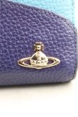 画像6: ヴィヴィアンウエストウッド 中古 / フラップラウンドジップ長財布  紫  H-25-11-02-065-wa-IN-ZH (6)
