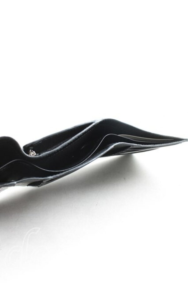 画像4: ヴィヴィアンウエストウッド 中古 / トーナルORB三ツ折リ財布  黒  H-25-11-02-066-wa-OD-ZH (4)