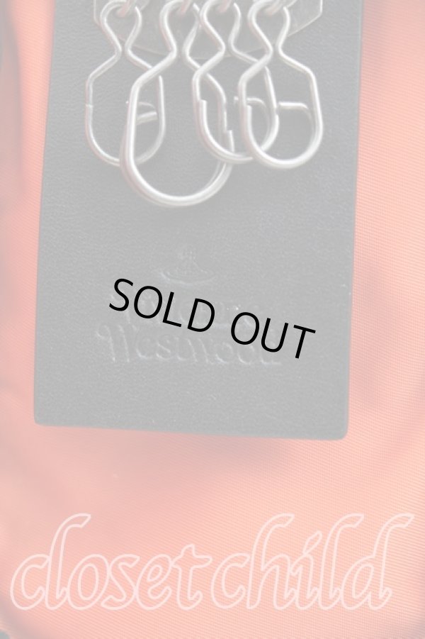 画像4: ヴィヴィアンウエストウッド 中古 / パラシュートソフトキーケース  黒  H-25-11-02-069-gd-OD-ZH (4)