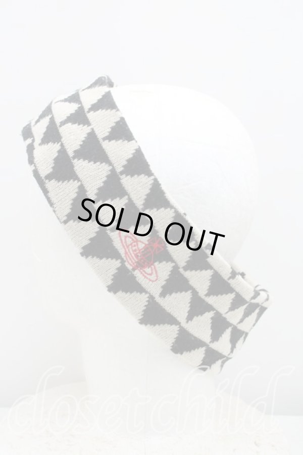 画像2: ヴィヴィアンウエストウッド 中古 / バンダナ  黒  H-25-11-02-072-gd-OD-ZH (2)