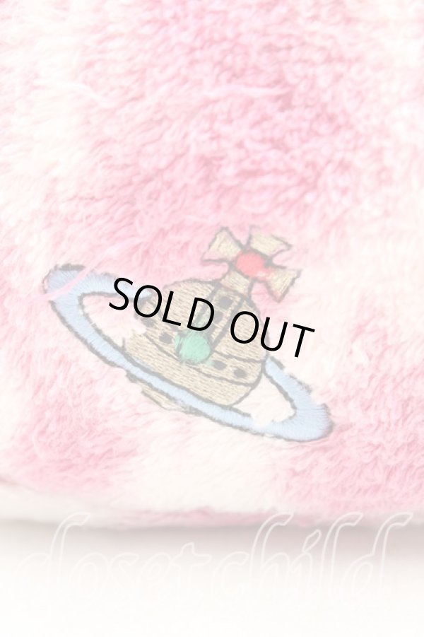 画像6: ヴィヴィアンウエストウッド 中古 / レオパードパイル地ポーチ  ピンク  H-25-11-02-073-gd-OD-ZH (6)