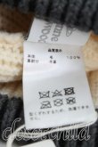 画像5: ヴィヴィアンウエストウッド 中古 / バイカラーニット帽  生成x灰  H-25-11-02-076-ha-OD-ZH (5)