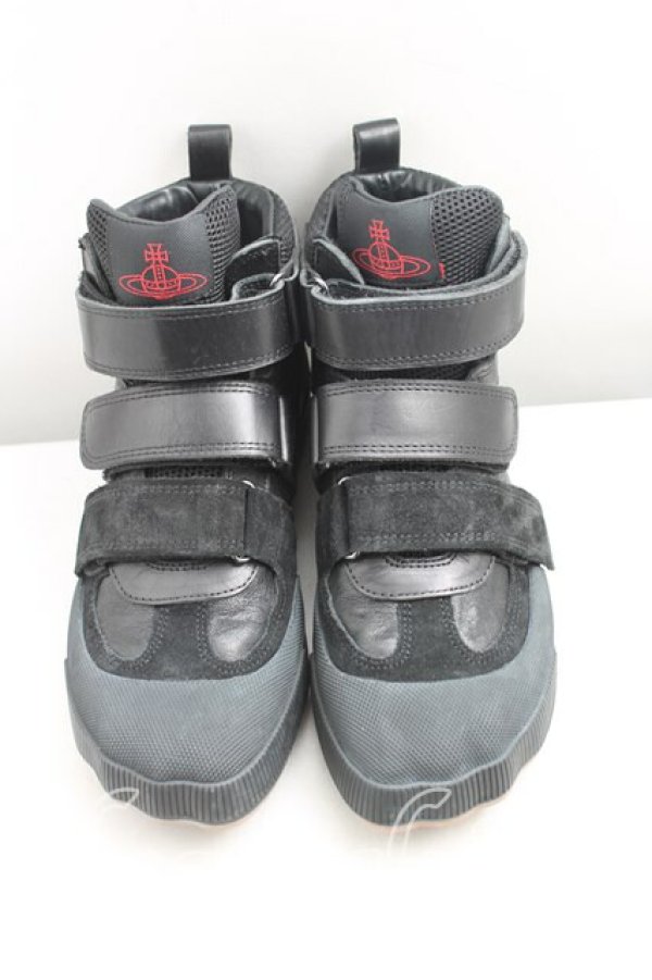 画像2: ヴィヴィアンウエストウッド 中古 / ANIMAL BASKETBALL 37(23.5cm相当) 黒  H-25-11-02-077-gd-IN-ZH (2)