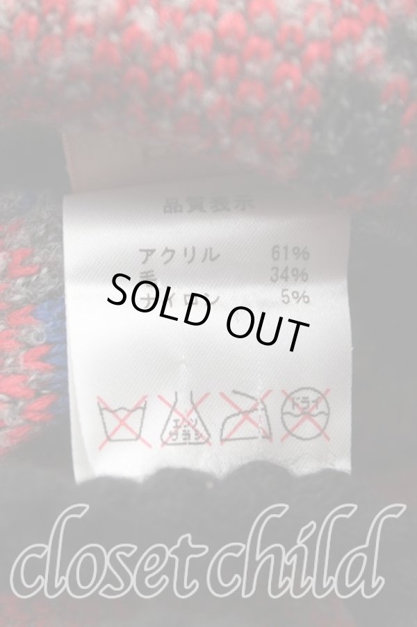 画像5: ヴィヴィアンウエストウッド 中古 / シャレーニット帽  黒  H-25-11-02-089-gd-OD-ZH (5)