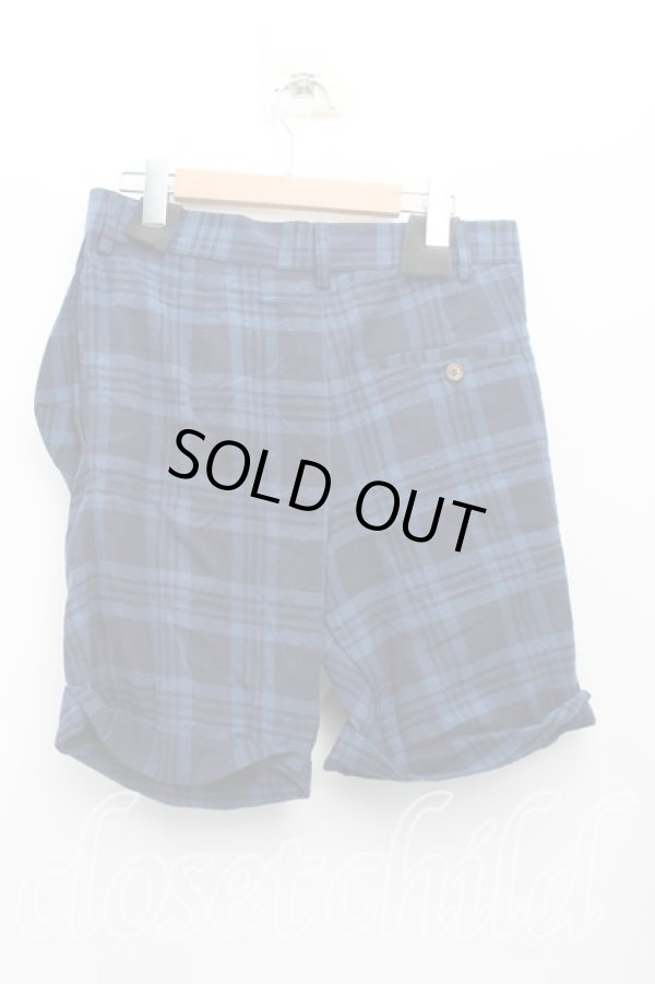 画像2: ヴィヴィアンウエストウッド MAN 中古 / アルコホリックショートパンツ 44（メンズS相当） 青  H-25-11-02-011-pa-OD-ZH (2)