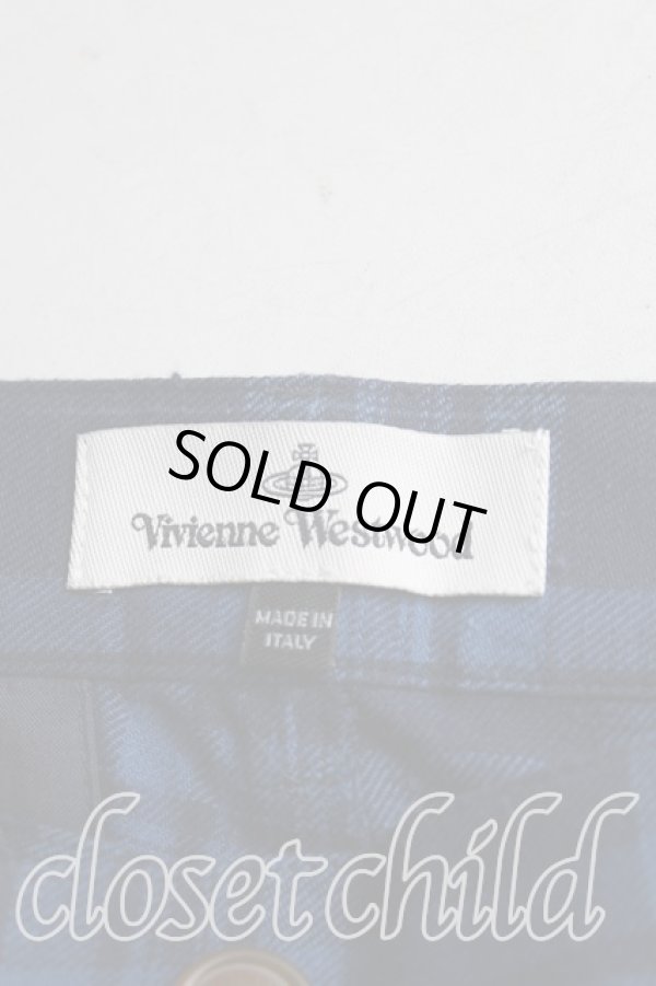 画像3: ヴィヴィアンウエストウッド MAN 中古 / アルコホリックショートパンツ 44（メンズS相当） 青  H-25-11-02-011-pa-OD-ZH (3)