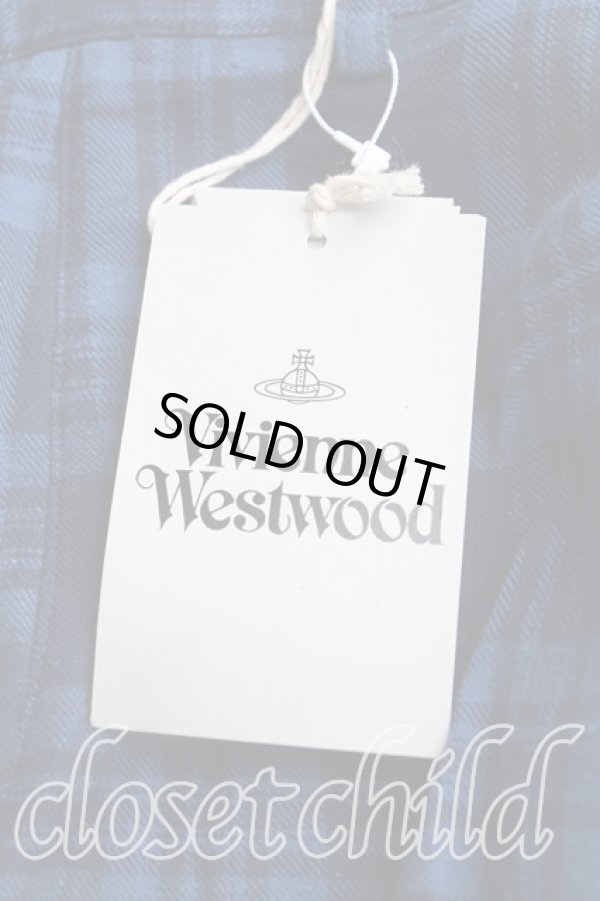 画像5: ヴィヴィアンウエストウッド MAN 中古 / アルコホリックショートパンツ 44（メンズS相当） 青  H-25-11-02-011-pa-OD-ZH (5)