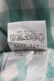 画像5: ヴィヴィアンウエストウッド MAN 中古 / ギンガムチェックドランクンシャツ II(9号相当) 緑  H-25-11-02-012-bl-OD-ZH (5)