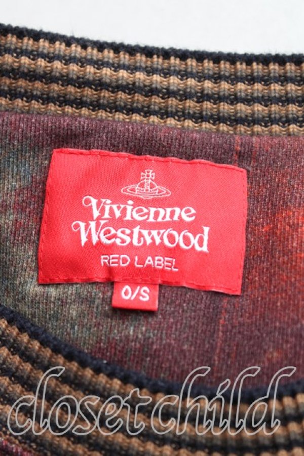 画像3: ヴィヴィアンウエストウッド 中古 / ユニオンジャックスウェット OS 赤×青  H-25-11-02-013-to-IN-ZH (3)