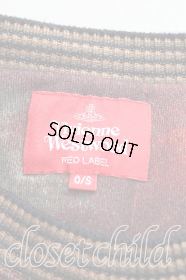 画像3: ヴィヴィアンウエストウッド 中古 / ユニオンジャックスウェット OS 赤×青  H-25-11-02-013-to-IN-ZH (3)