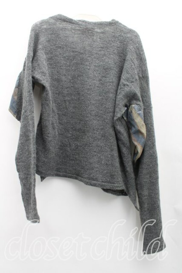 画像2: ヴィヴィアンウエストウッド 中古 / クロックptアナーキーニット S 灰  H-25-11-02-015-to-OD-ZH (2)