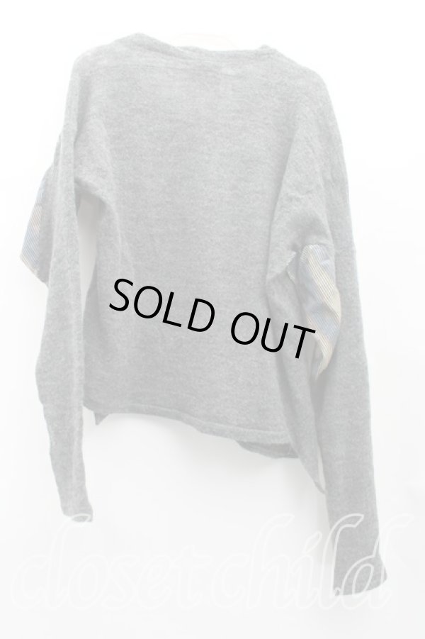 画像2: ヴィヴィアンウエストウッド 中古 / クロックptアナーキーニット S 灰  H-25-11-02-015-to-OD-ZH (2)