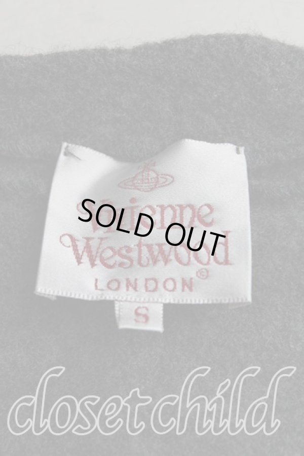 画像3: ヴィヴィアンウエストウッド 中古 / クロックptアナーキーニット S 灰  H-25-11-02-015-to-OD-ZH (3)