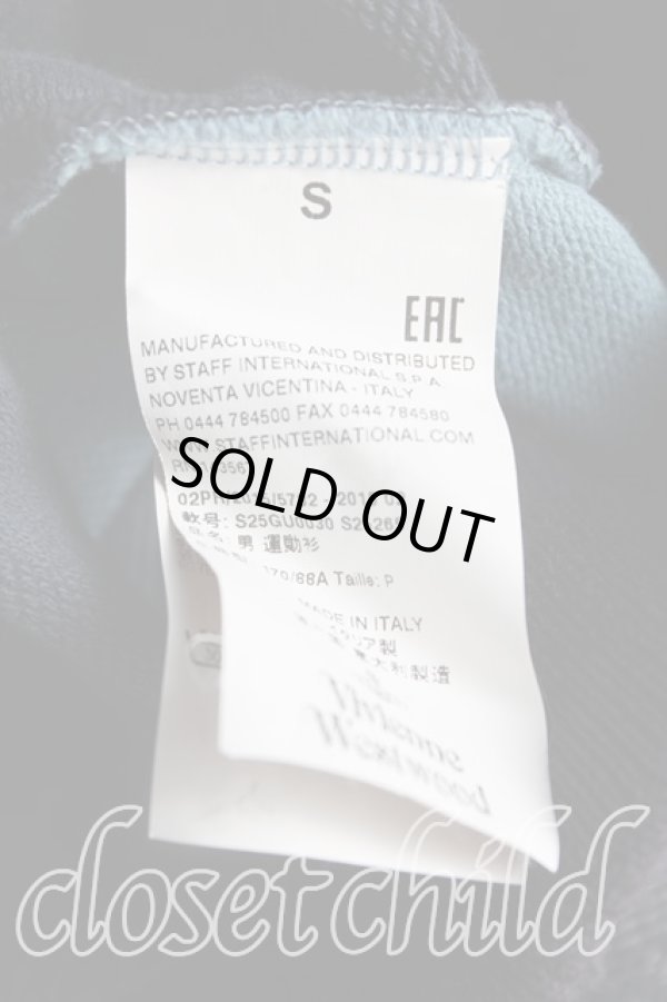 画像4: ヴィヴィアンウエストウッド MAN 中古 / 切替スウェットトップス S 紺ｘ水色ｘ青  H-25-11-02-017-to-OD-ZH (4)