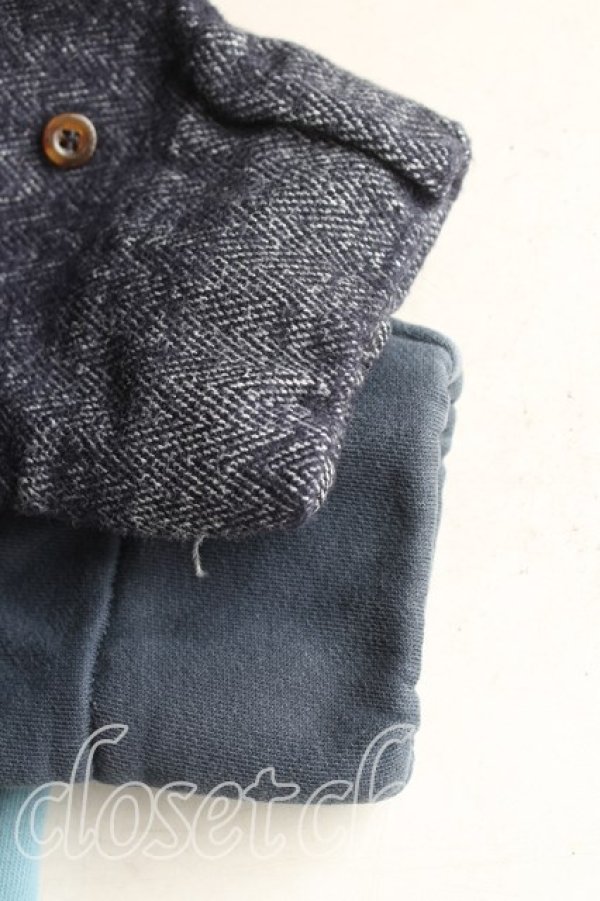 画像5: ヴィヴィアンウエストウッド MAN 中古 / 切替スウェットトップス S 紺x水色x青  H-25-11-02-017-to-OD-ZH (5)