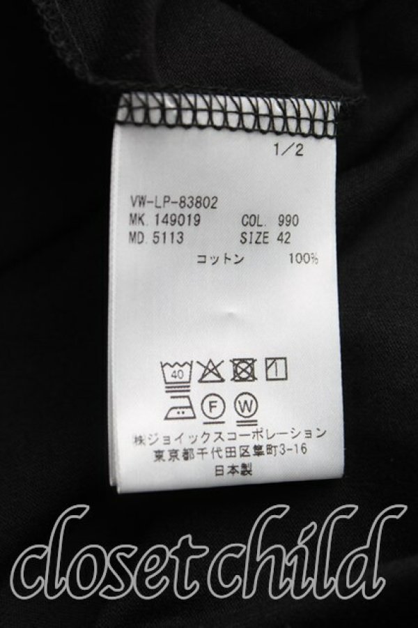 画像4: ヴィヴィアンウエストウッド MAN 中古 / オーブ刺繍Tシャツ 42(メンズXS相当) 黒  H-25-11-02-018-ts-IN-ZH (4)