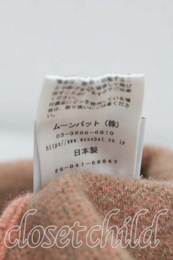 画像6: ヴィヴィアンウエストウッド 中古 / ブロケードフラワーニット帽  ピンク×緑  H-25-11-09-018-ha-IN-ZH (6)