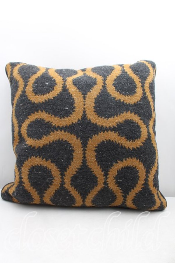 画像2: ヴィヴィアンウエストウッド 中古 / スクイグルクッション  黒  H-25-11-09-024-gd-OD-ZH (2)