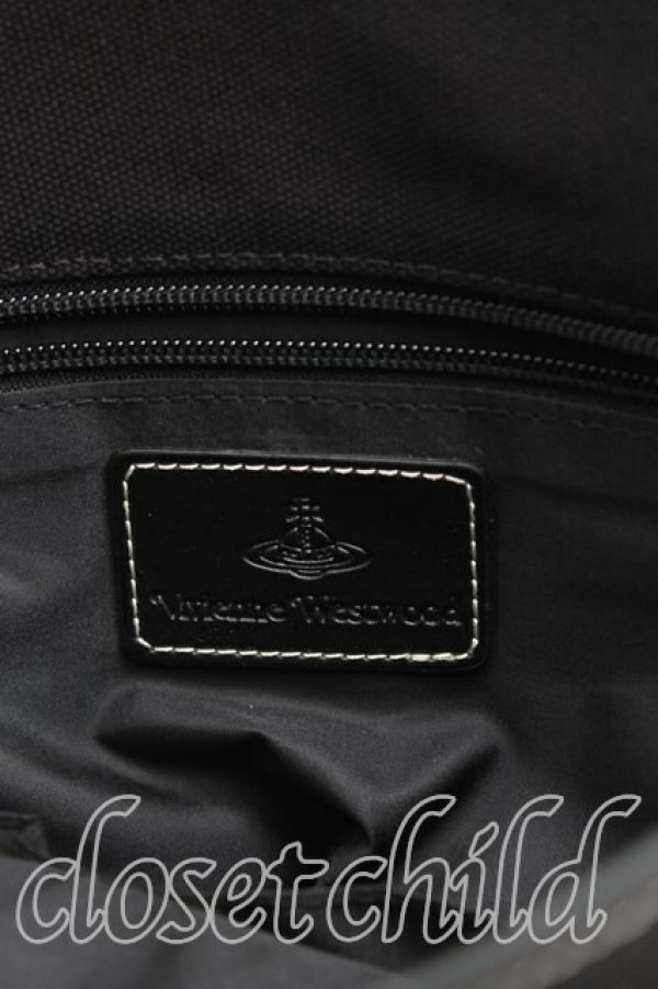 画像4: ヴィヴィアンウエストウッド 中古 / T.F.T.Lショルダーバッグ  黒  H-25-11-09-002-ba-IN-ZH (4)