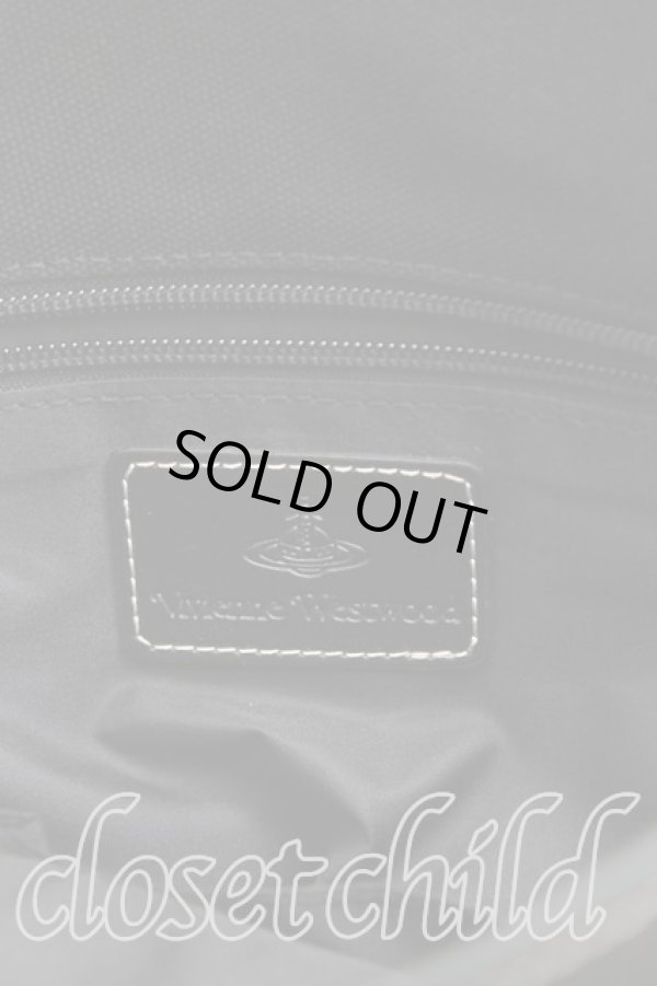 画像4: ヴィヴィアンウエストウッド 中古 / T.F.T.Lショルダーバッグ  黒  H-25-11-09-002-ba-IN-ZH (4)