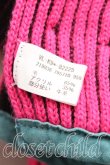 画像3: ヴィヴィアンウエストウッド 中古 / リブマフラー  ピンク×黒  H-25-11-09-032-gd-IN-ZH (3)