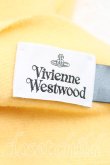 画像3: ヴィヴィアンウエストウッド 中古 / ロゴ刺繍ウールマフラー  黄色  H-25-11-09-033-gd-IN-ZH (3)