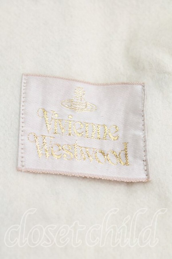 画像2: ヴィヴィアンウエストウッド 中古 / クラシックローズブランケット  生成  H-25-11-09-038-gd-OD-ZH (2)