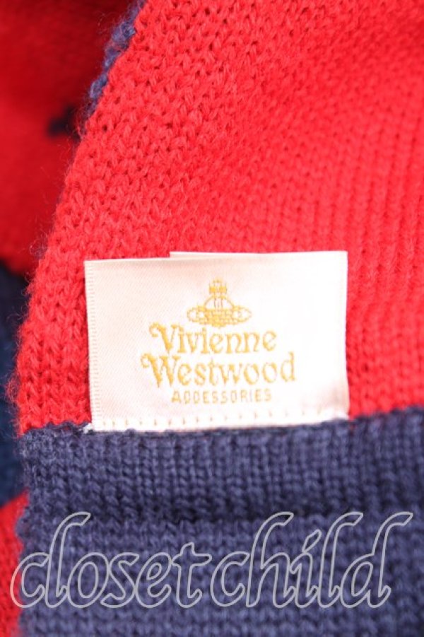画像2: ヴィヴィアンウエストウッド 中古 / スヌード  赤  H-25-11-09-042-gd-OD-ZH (2)