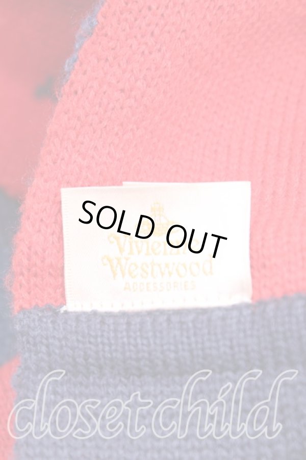 画像2: ヴィヴィアンウエストウッド 中古 / スヌード  赤  H-25-11-09-042-gd-OD-ZH (2)