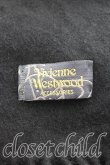 画像3: ヴィヴィアンウエストウッド 中古 / ロゴ刺繍マフラー  黒  H-25-11-09-043-gd-OD-ZH (3)