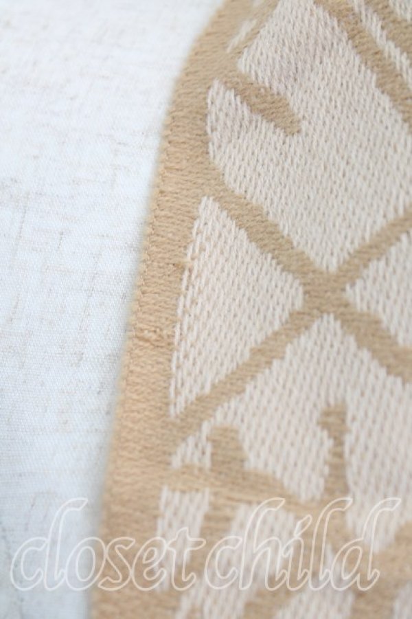 画像3: ヴィヴィアンウエストウッド 中古 / グラフィティオーブストール  ベージュ  H-25-11-09-049-gd-IN-ZH (3)