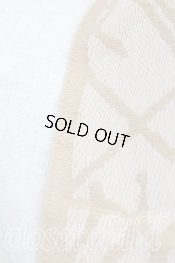 画像3: ヴィヴィアンウエストウッド 中古 / グラフィティオーブストール  ベージュ  H-25-11-09-049-gd-IN-ZH (3)