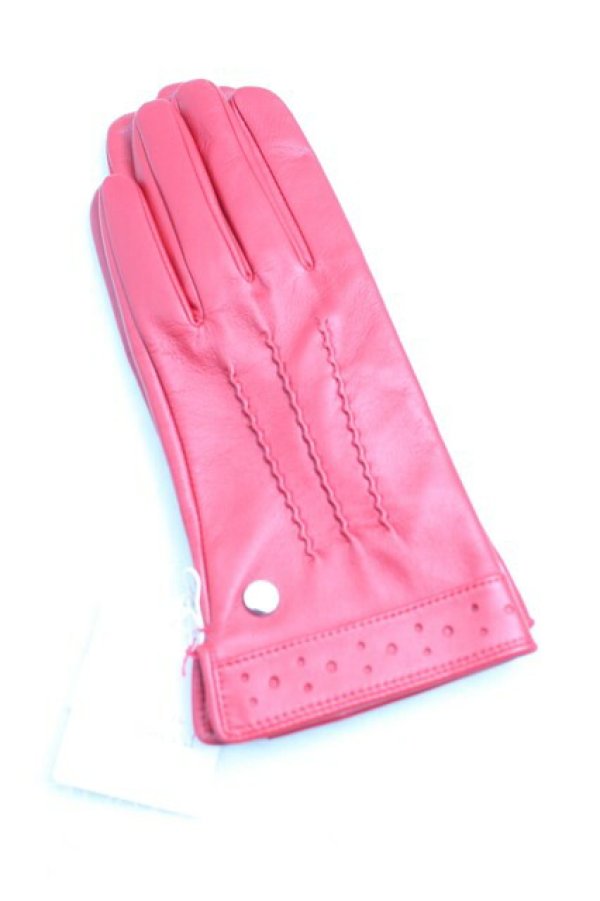 画像2: ヴィヴィアンウエストウッド 中古 / ラムレザーグローブ  赤  H-25-11-09-058-gd-IN-ZH (2)