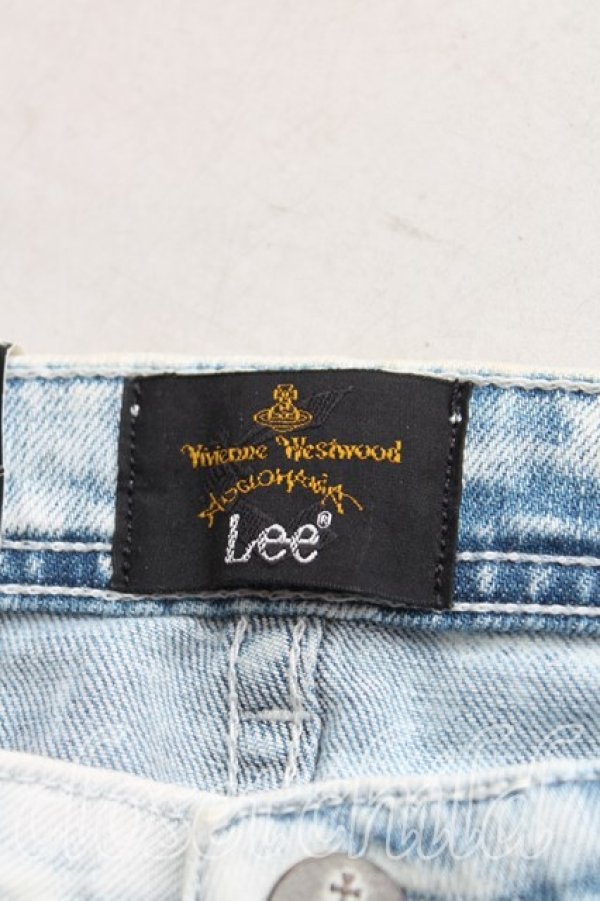 画像3: ヴィヴィアンウエストウッド Anglomania and Lee 中古 / SLIM JEAN W26 インディゴ  H-25-11-09-064-pa-IN-ZH (3)