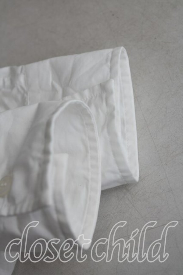 画像6: ヴィヴィアンウエストウッド MAN 中古 / ローズ刺繍シャツ 44(メンズS相当) 白  H-25-11-09-068-bl-IN-ZH (6)