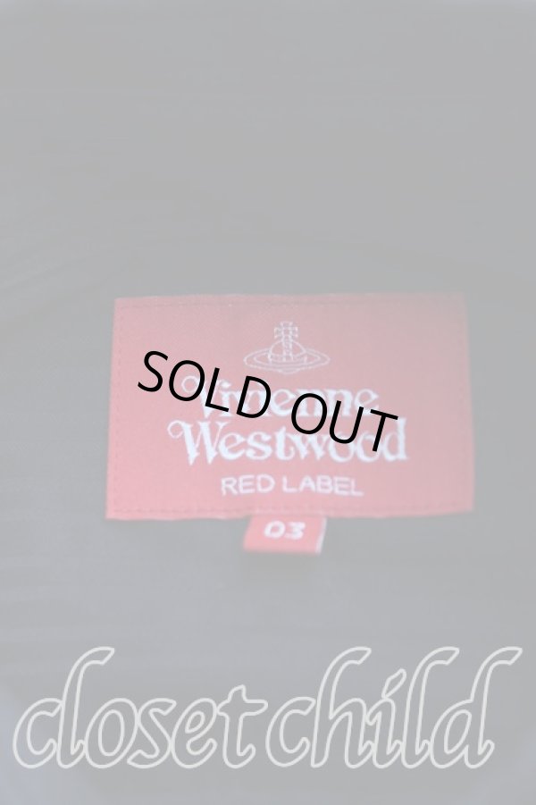 画像3: ヴィヴィアンウエストウッド 中古 / 単色オーブ刺繍ラウンドカラーシャツ 03（11号相当） 黒  H-25-11-09-069-bl-OD-ZH (3)