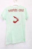 画像2: ヴィヴィアンウエストウッド 中古 / クロックptTシャツ S ミントグリーン  H-25-11-09-070-ts-IN-ZH (2)