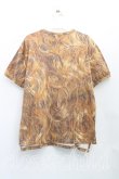 画像2: ANGLOMANIA 中古 / ヘア柄Tシャツ L 茶  H-25-11-09-072-ts-IN-ZH (2)