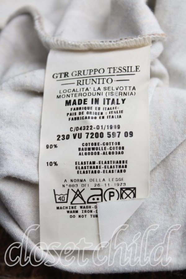 画像4: ANGLOMANIA 中古 / ヘア柄Tシャツ L 茶  H-25-11-09-072-ts-IN-ZH (4)