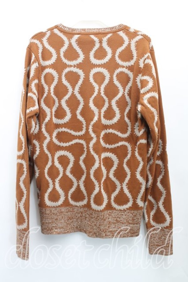 画像2: ヴィヴィアンウエストウッド 中古 / SQUIGGLEセーター S 茶  H-25-11-09-077-to-OD-ZH (2)