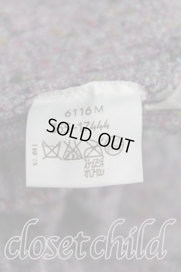 画像4: ヴィヴィアンウエストウッド MAN 中古 / カラーオーブ刺繍ニット S 紫  H-25-11-09-079-to-IN-ZH (4)