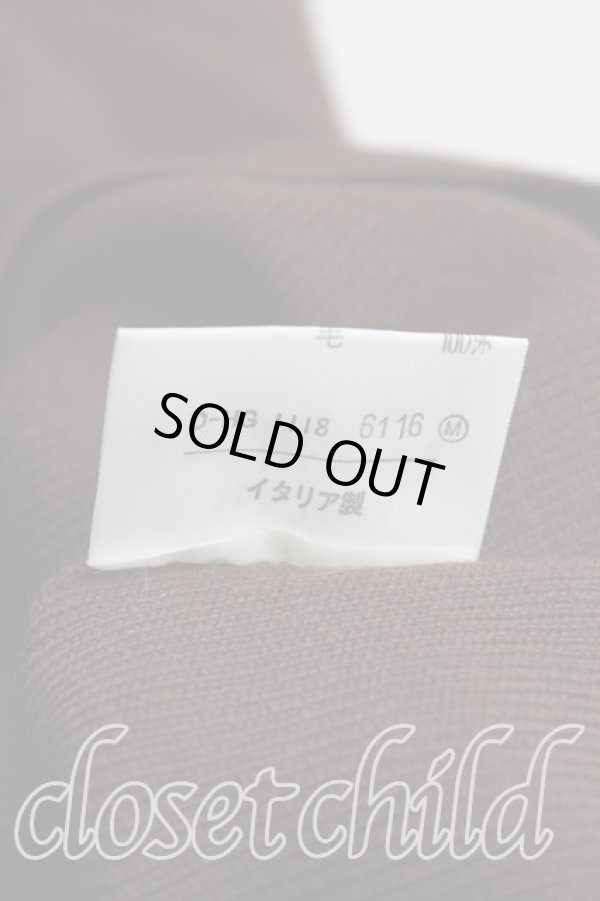 画像5: ヴィヴィアンウエストウッド 中古 / カラーオーブ刺繍ポロニット S 茶  H-25-11-09-080-to-IN-ZH (5)