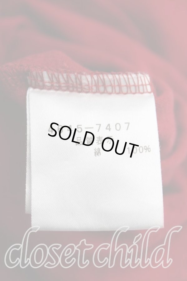 画像4: ヴィヴィアンウエストウッド MAN 中古 / T.F.T.Lptカットソー 44(メンズS相当) 赤  H-25-11-09-083-to-IN-ZH (4)