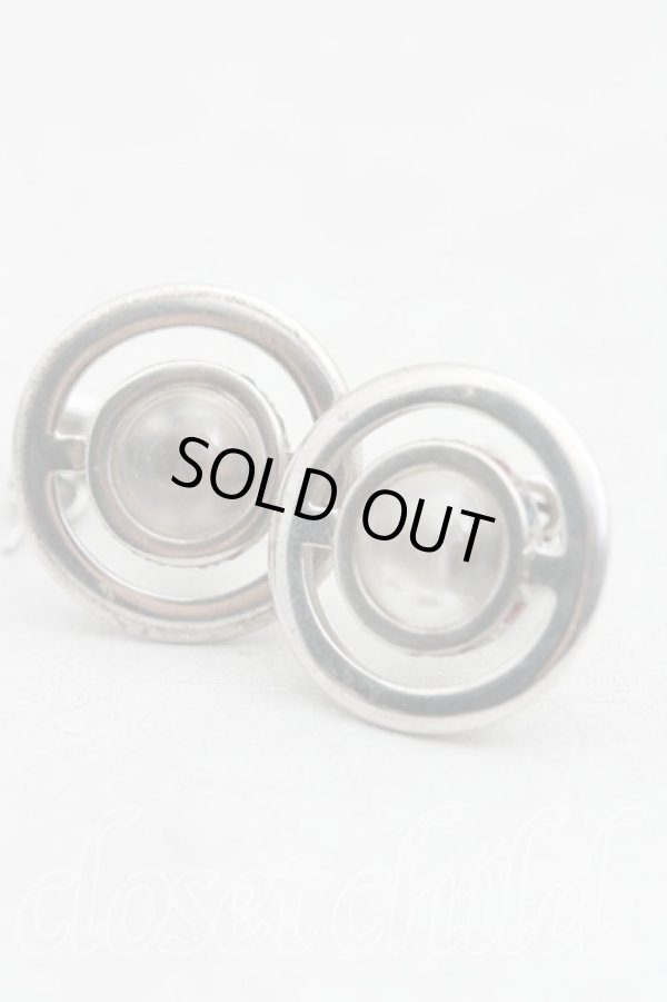 画像4: ヴィヴィアンウエストウッド 中古 / タイニーオーブピアス  シルバー  H-25-11-09-007-er-OD-ZH (4)