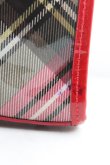 画像5: ヴィヴィアンウエストウッド 中古 / transparent tartan tote bag S  赤  H-25-11-09-001-ba-IN-ZH (5)