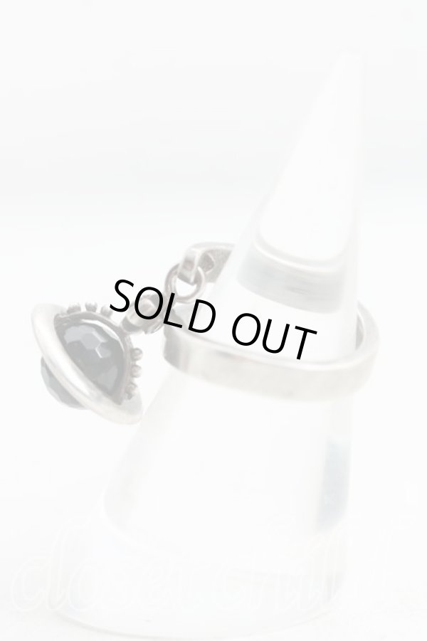 画像2: ヴィヴィアンウエストウッド 中古 / ドロップリング S(10号相当） シルバー  H-25-11-09-011-rg-OD-ZH (2)