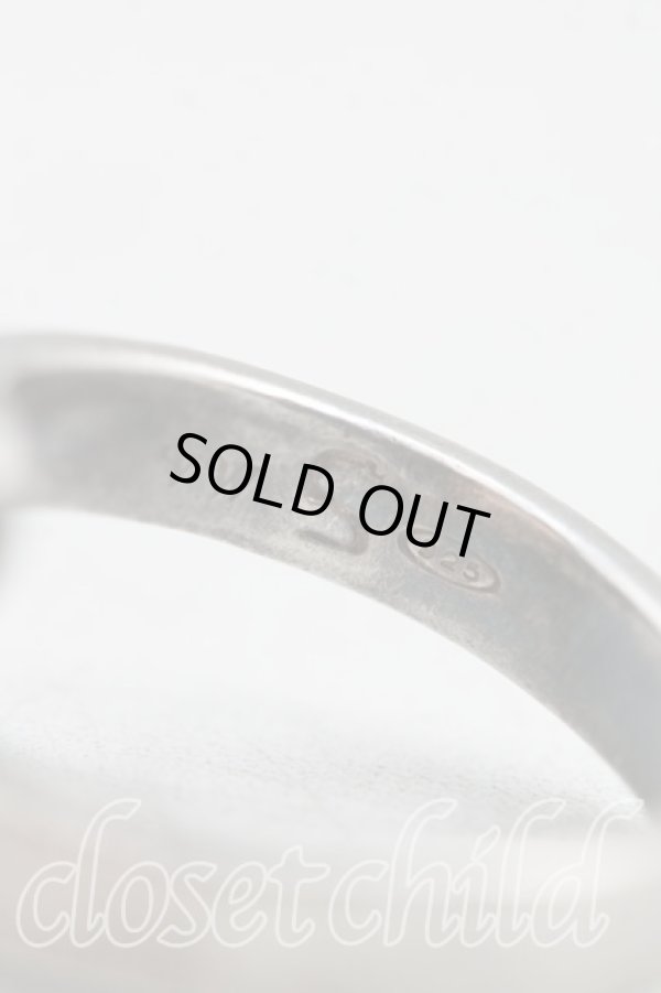 画像5: ヴィヴィアンウエストウッド 中古 / ドロップリング S(10号相当） シルバー  H-25-11-09-011-rg-OD-ZH (5)